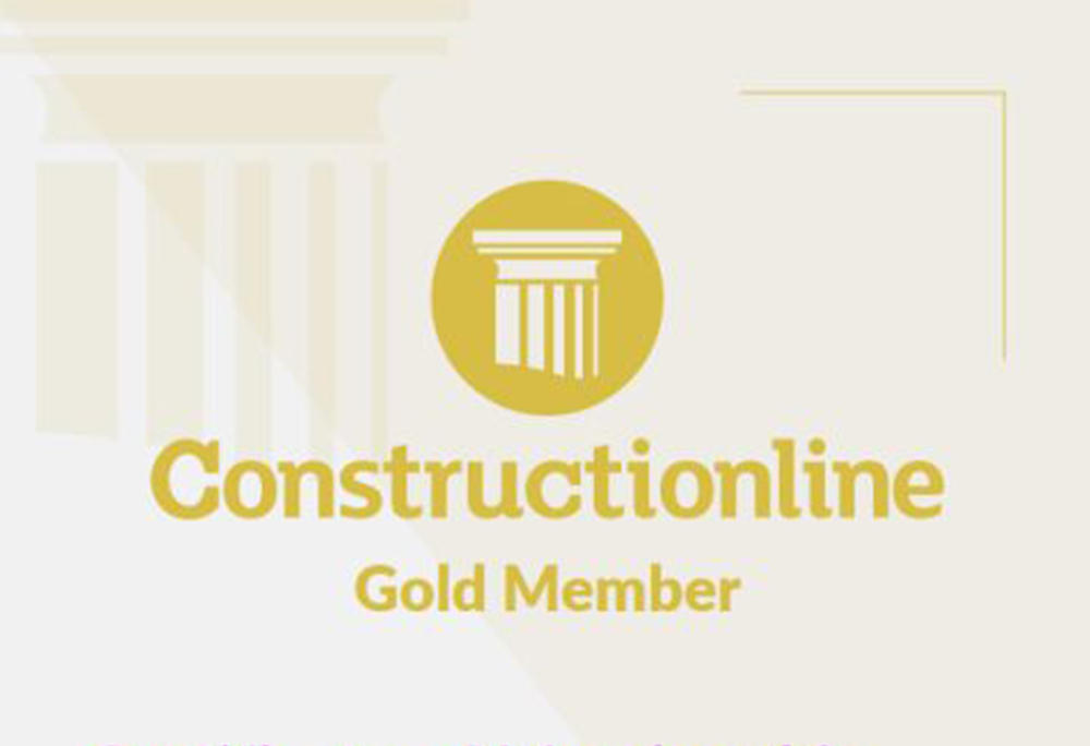 Constructionline Gold accreditation