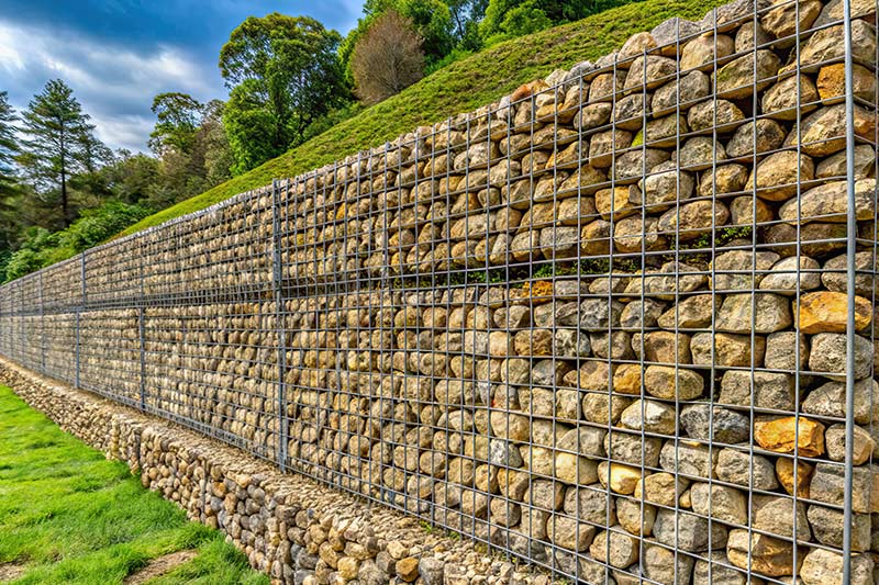 Retaining Walls built - hard landscaping