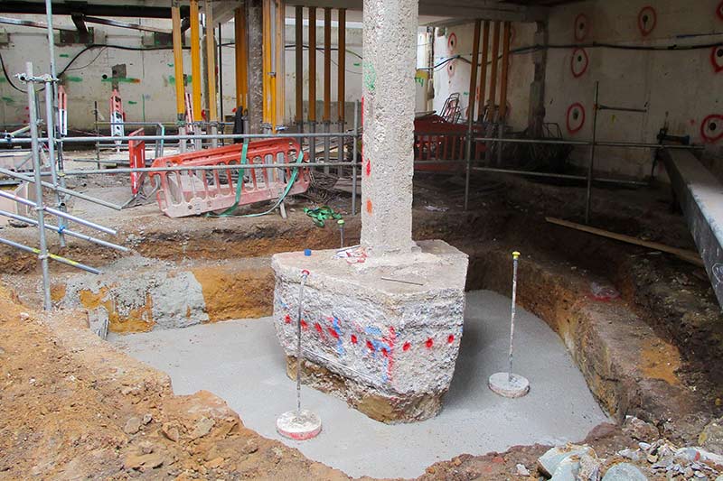 underpinning - Commercial Groundworks Andover