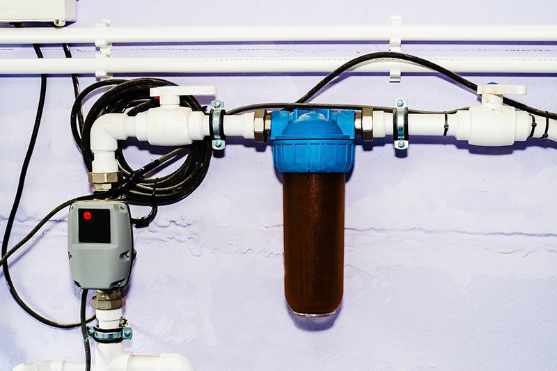 water softener installation - commercial plumbing services andover
