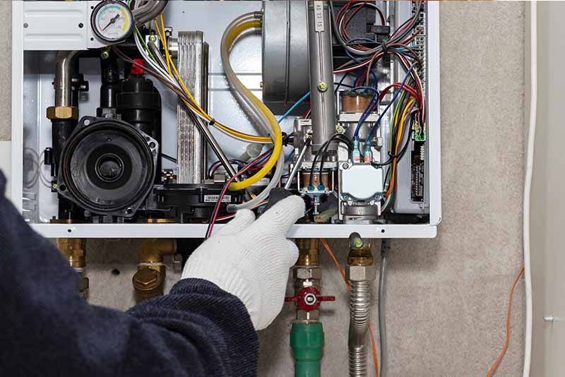 Commercial boiler maintenance